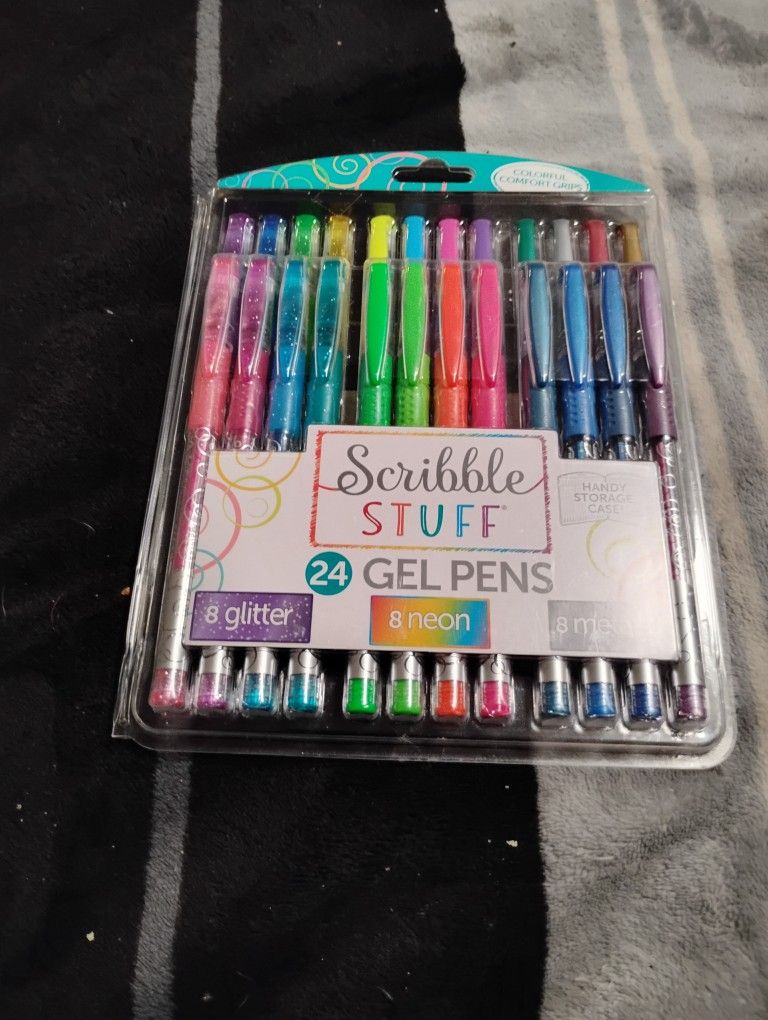 Scribble Stuff 24 Pack Gel Pens