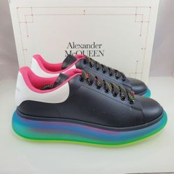 Alexander McQueen Transparent Pop Black Color Sole Sneakers Sz 45 (12) Offer meet ups