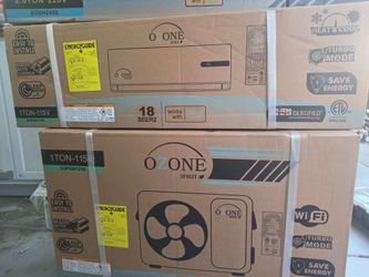 Ozone Spirit 1 Ton 115V 18 SEER Mini Split Air Conditioner/Heat Pump AHRI Certified