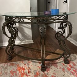 Iron Console table 