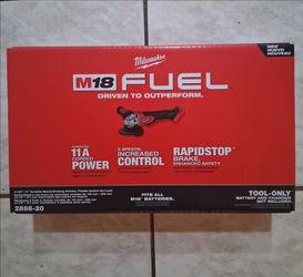 Milwaukee Fuel M18 4-1/2"-5" variable speed grinder ( TOOL Only)