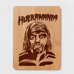 Hulkamania Personalized Engraved Cutting Board