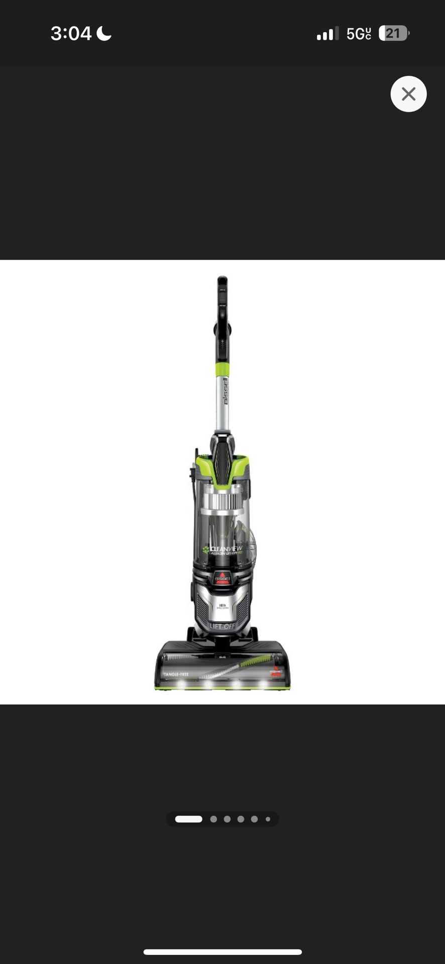 Bissell Clean View Vacuum