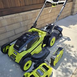 Ryobi 80v Hp Brushless Battery Cordless Electric 30" Multi-blade Lawn Mower 