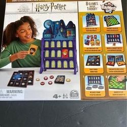 Harry Potter 8 Games Checkers Tic Tac Toe Memory Match Go Fish Bingo Card Games