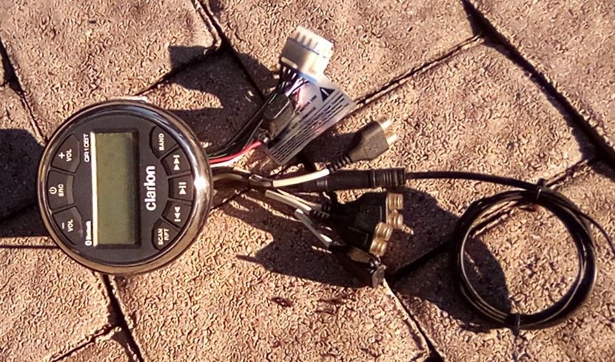 Clarion Boat Stereo System