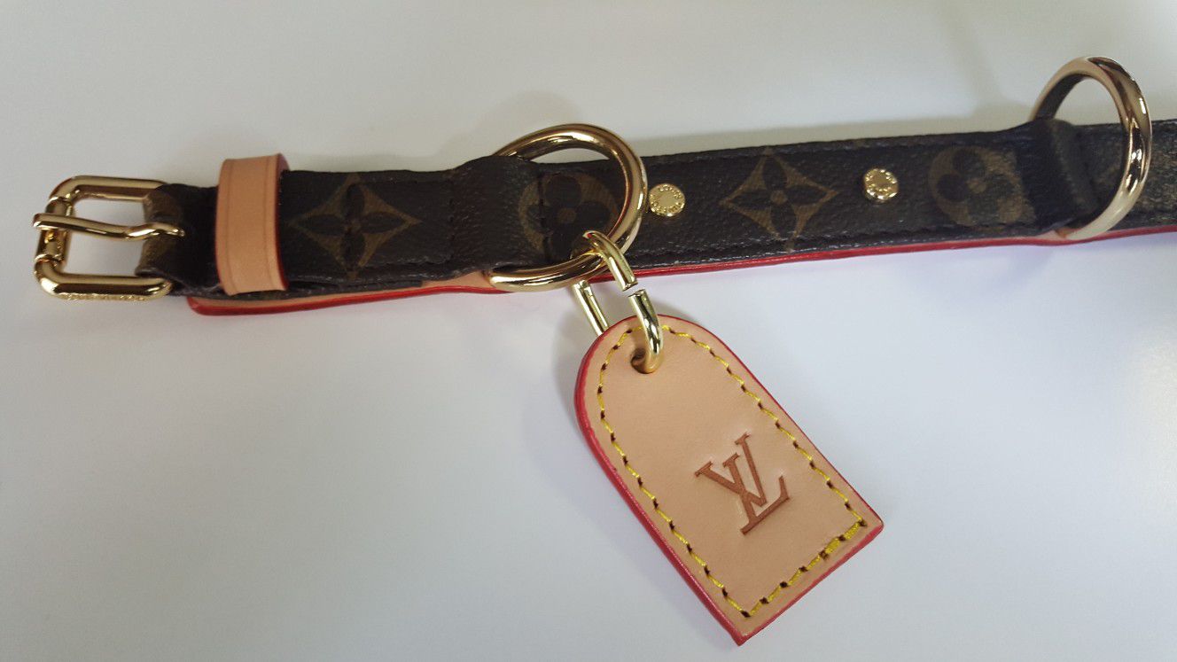 Louis Vuitton Dog Collar