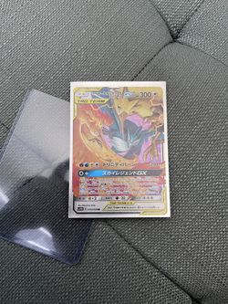 Pokémon Japanese Molters, Zaptos , Articuno Tag Team Full Art Card