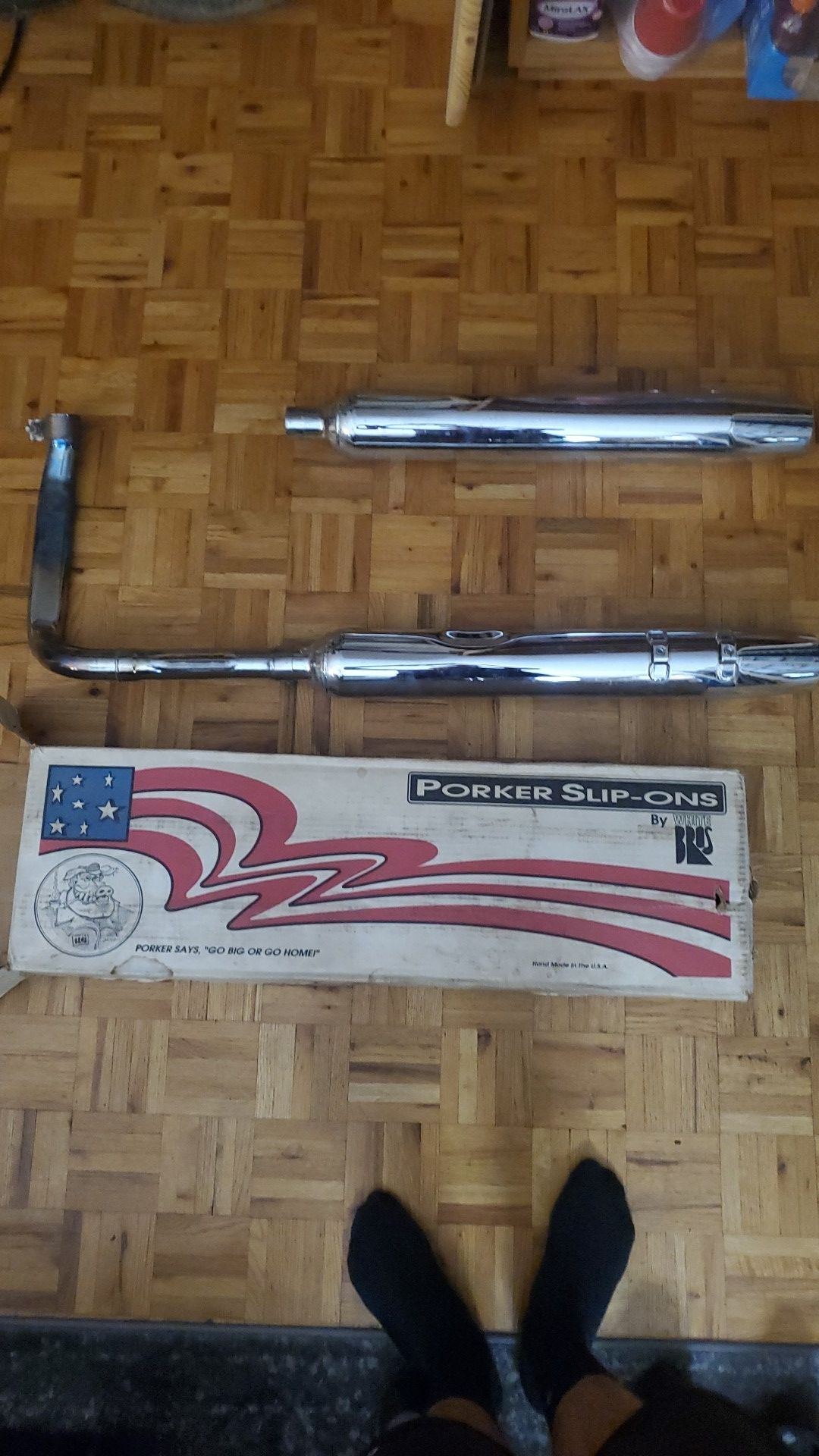 Harley exhaust system