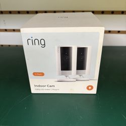 Ring Indoor Surveillance Cameras 2-pack (NEW)
