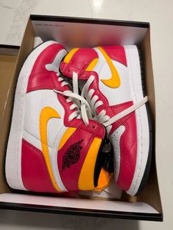 Jordan 1 Light Fusion Red Size 9.5