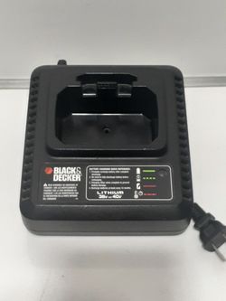 40v Black And Decker Lithium Ion Battery Charger. Works Great Tested
