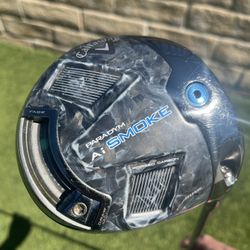 Callaway Paradym Ai Smoke MAX Driver 9* Stiff shaft Great Condition with Headcover 