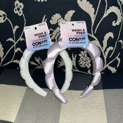 Conair Wash N Prep Headbands