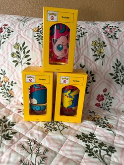 Pokémon x Target Tumbler Set of 3