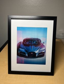 Bugatti Tourbillon - Framed Magazine Page