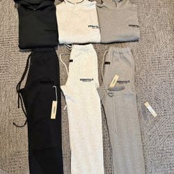 Essentials Hoodies, & Essentials Sweatpants Essentials Sets! 