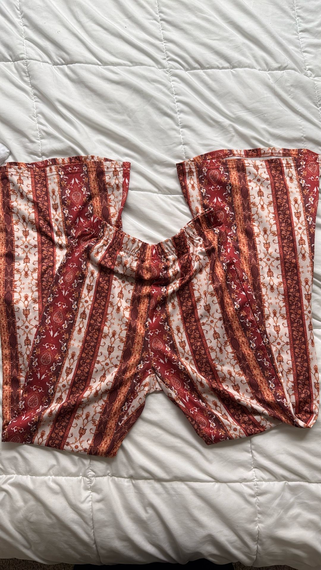 Girls Flared Leggings Size Medium