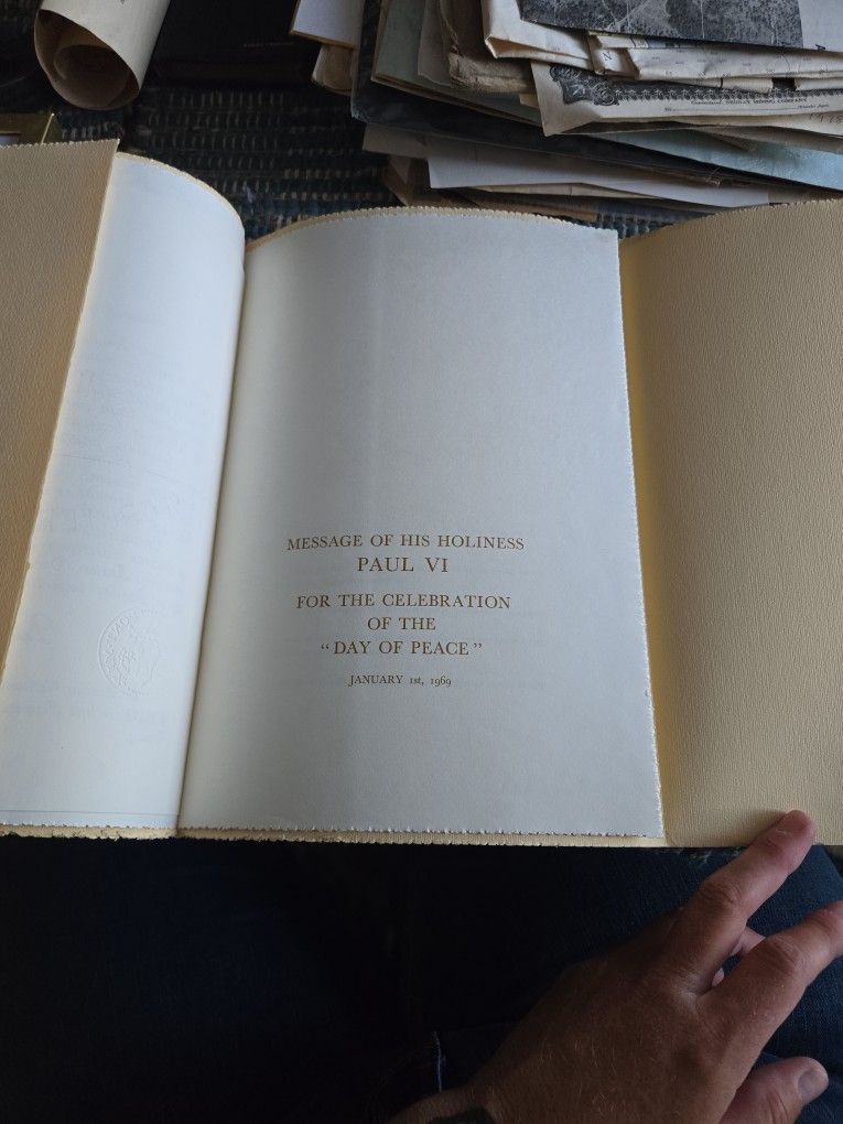 1969 Message Of Holiness Souvenir