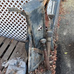 JK Jeep 2D Driveshafts And Skid Plate