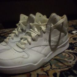 White New Reebok Sneakers 