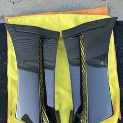 seibon carbon fiber fender caps 2015+ subaru wrx sti