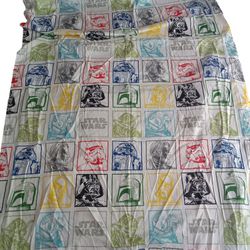 Star wars Bed Sheets One Regular One Rounded Edges Pre-owned 