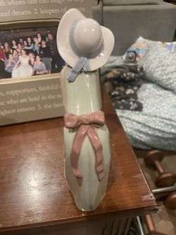 Retired Lladro Curious Girl