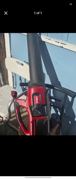 Toro battery powered blower no battery