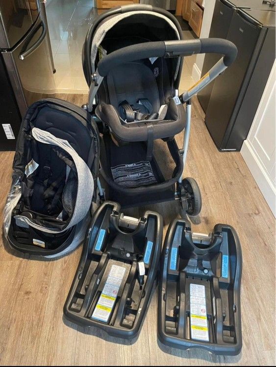 Graco Stroller + 2 Car Bases+ Car seat