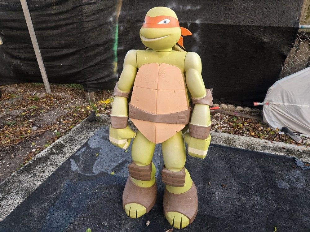 TMNT Ninja Turtles Michelangelo 4ft