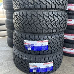 265/65/17 Atlander At Set Od 4 New Tires Installed And Balanced 40,000 Miles Warranty