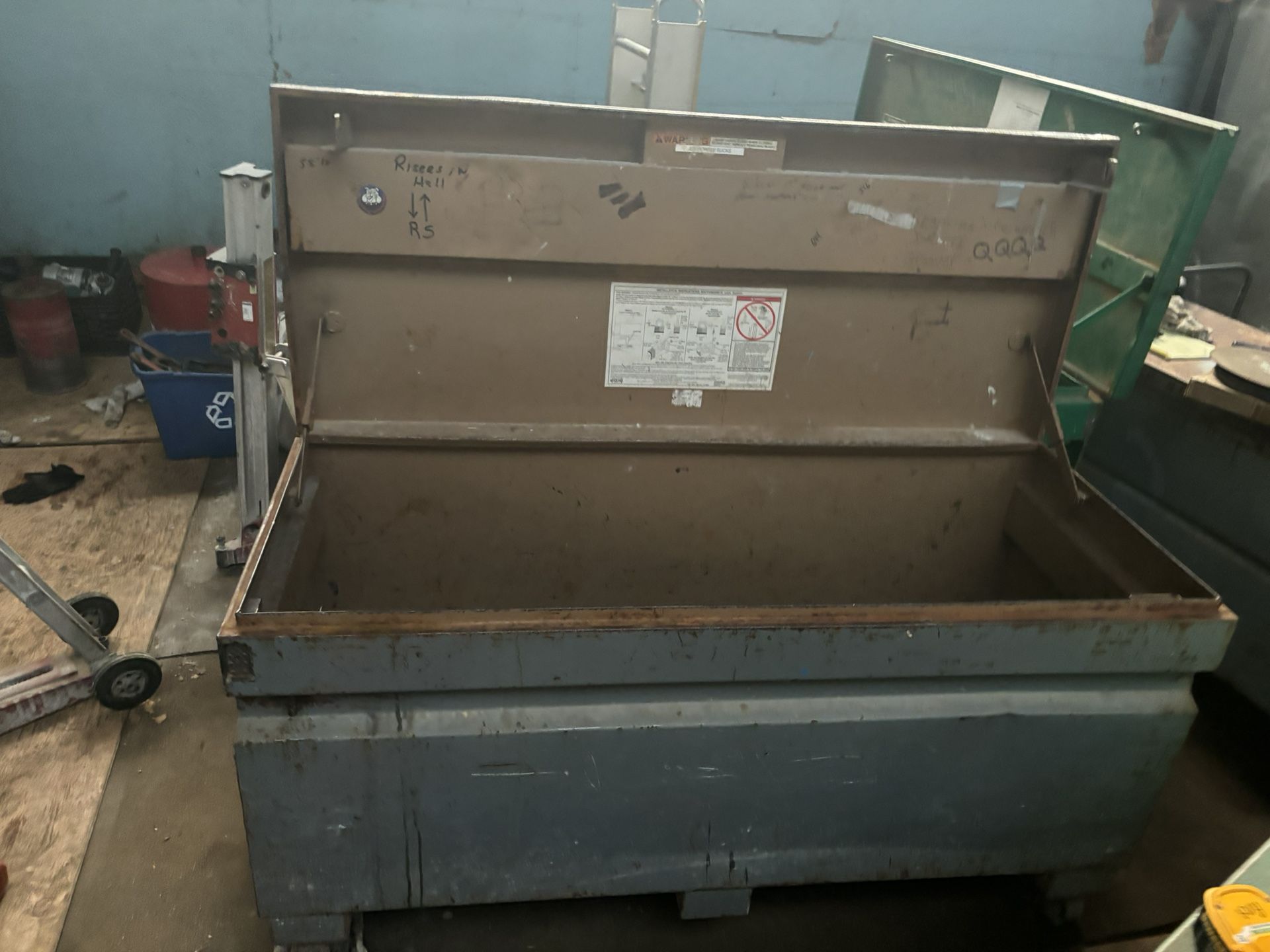 Job Site Box 24” H x 60” L x 24” W