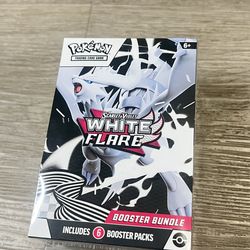 Pokemon TCG:  Scarlet & Violet WHITE FLARE Booster Bundle NEW FACTORY SEALED