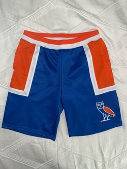 Drake - October's Very Own - OVO  Owl Royal Blue Basketball Shorts  Size Medium