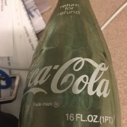 Coke Bittke With Carrier. 