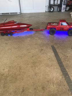 Rc Boat Trailer And Truck For Sale
