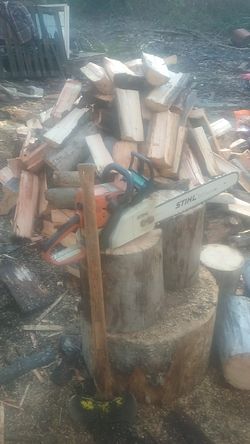 Dry firewood