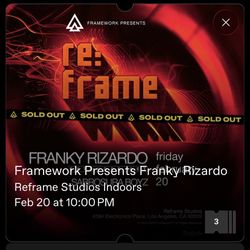 Framework Presents Franky Rizardo