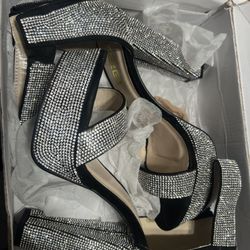 Bling Bling Heels Size 8
