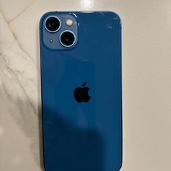blue iphone 13