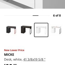 Hutch For Ikea Micke Desk Brown 