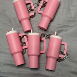 Light Pink Mini Tumblers keychains!