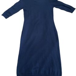 Blue Sweater Dress Size Small