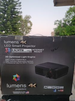 Lumens Ls500 4k Projector 