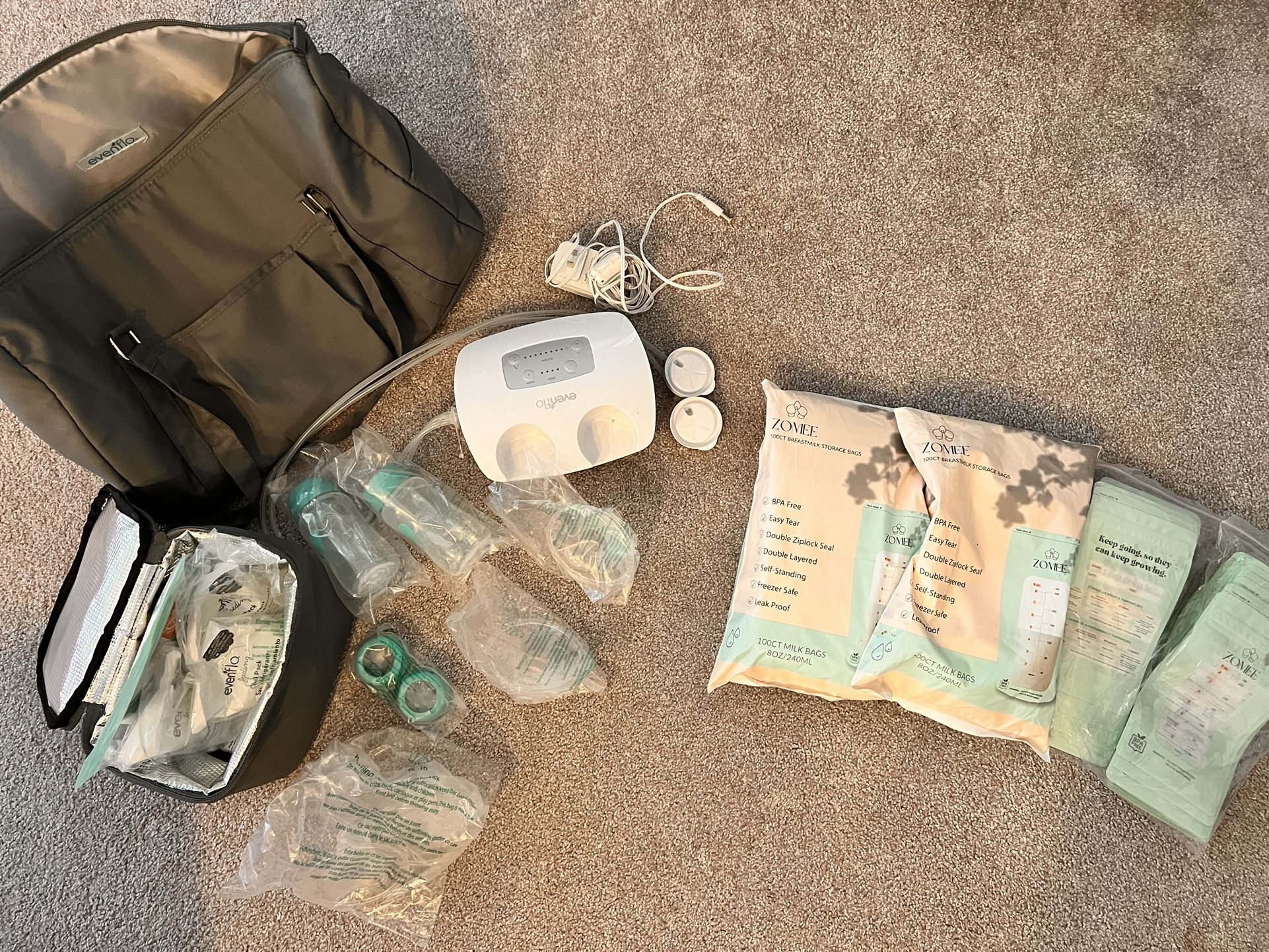 Evenflo Breast Pump & Milk Storage Bags