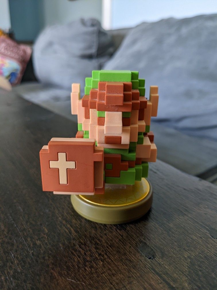 8-bit Link - Botw - Amiibo