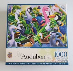 Master Pieces Audubon 1000 Piece Jigsaw Puzzle