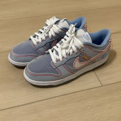 Sz 8.5 - Nike Dunk Low x Union LA Passport Pack - Argon