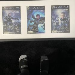 Signed Halo Comic Set